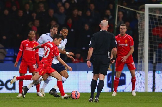 萨拉赫利物浦生涯对阵10支球队进球上双，成队史第二人